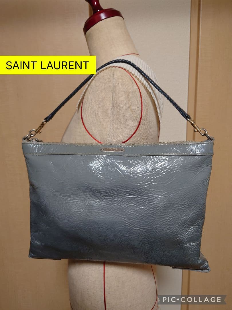 SAINTLAURENTサンローランハンドバッグ　クラッチバッグ