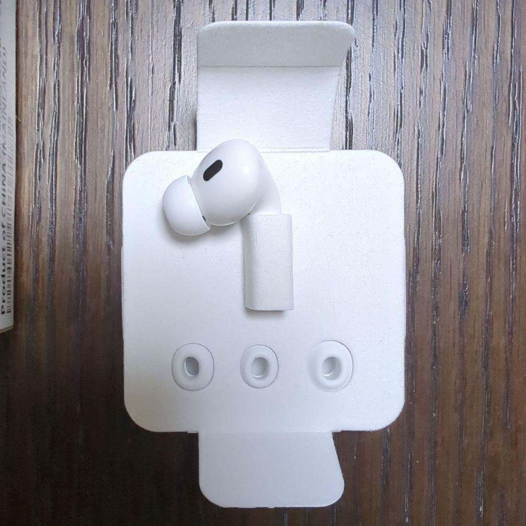 片耳のみ！！AirPodsプロ本体 ホワイトカラー イヤーチップ付き