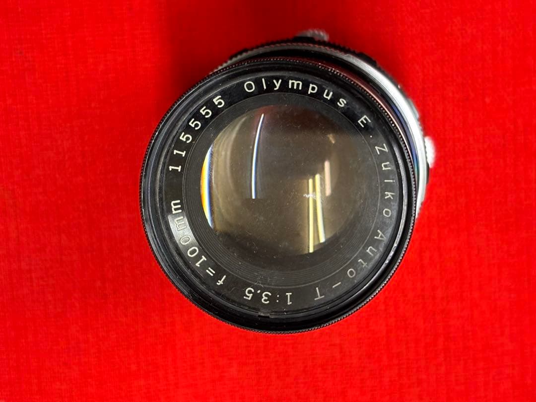 [お宝]OLYMPUS PEN F フィルムカメラ カメラケース付き※値下げ不可