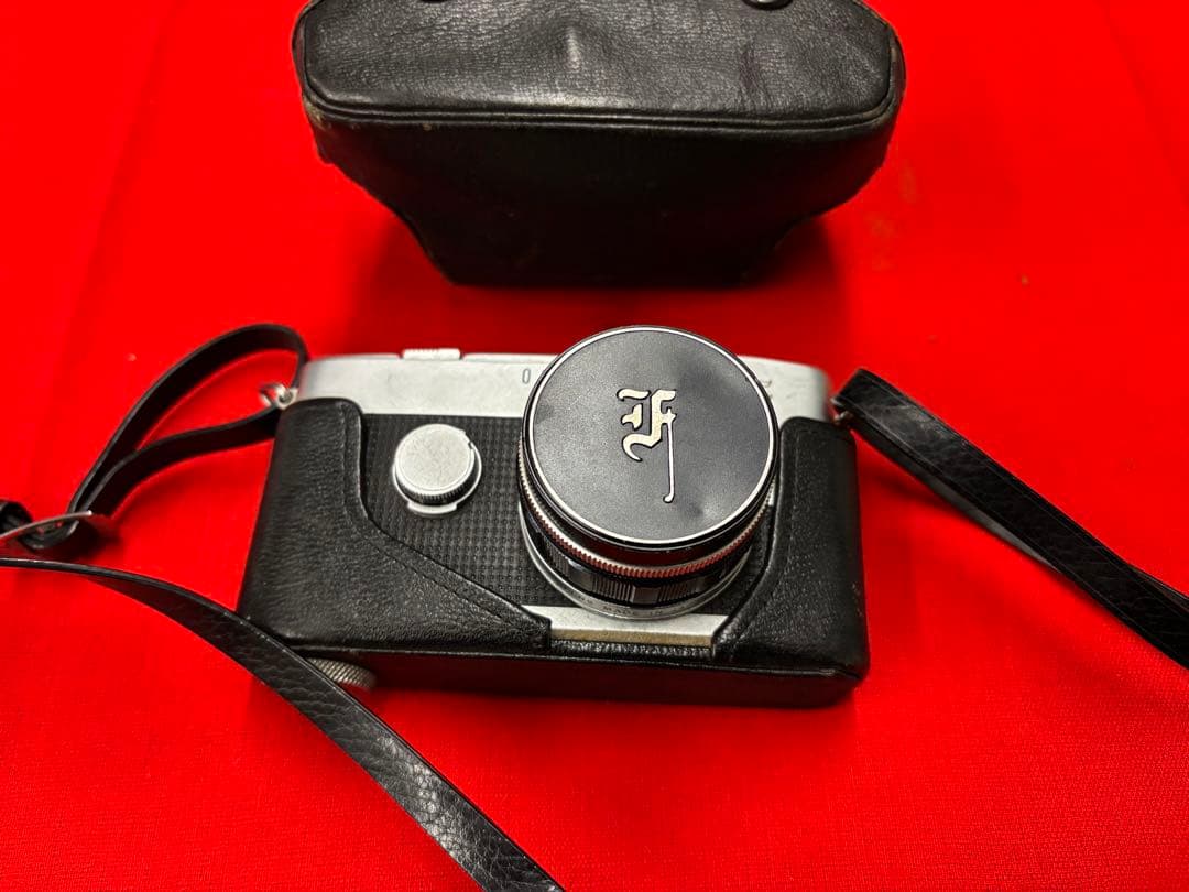 [お宝]OLYMPUS PEN F フィルムカメラ カメラケース付き※値下げ不可