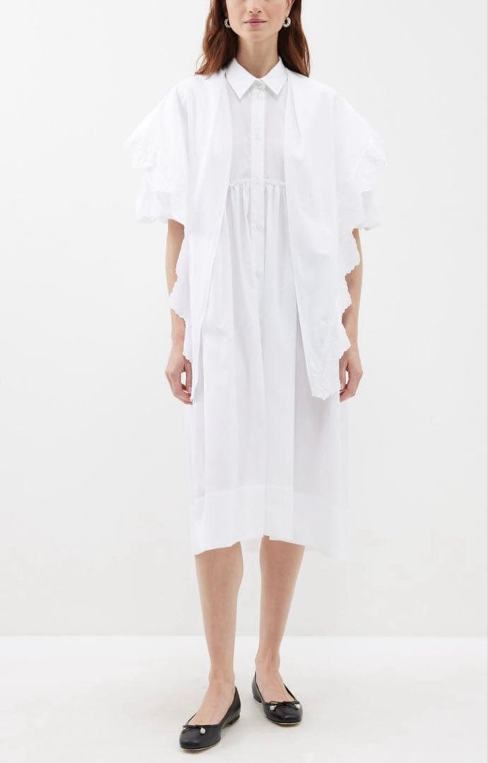 Simone Rocha レース シャツ ワンピース シモーンロシャ