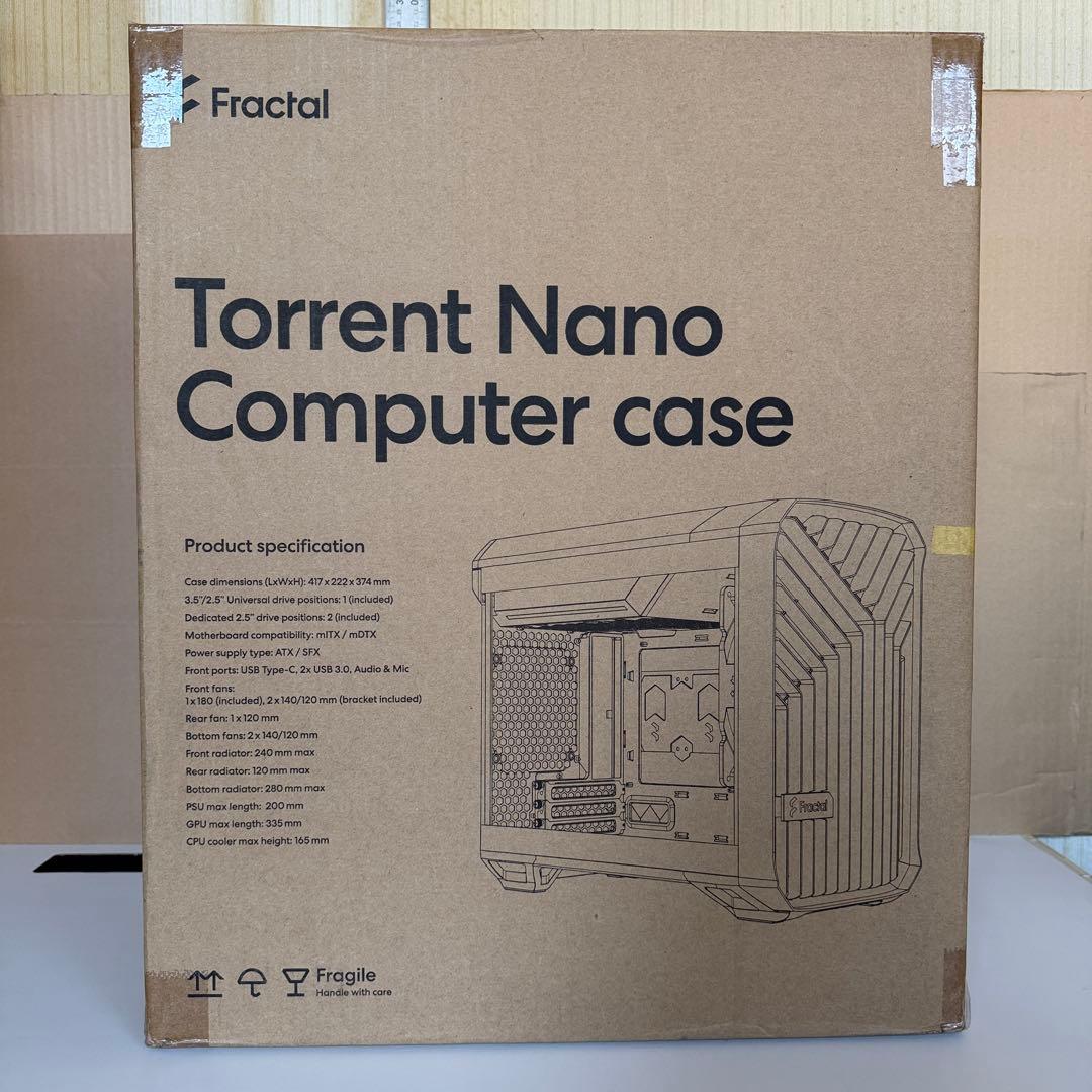 PCケース(自作PC用) Fractal Design Torrent nano