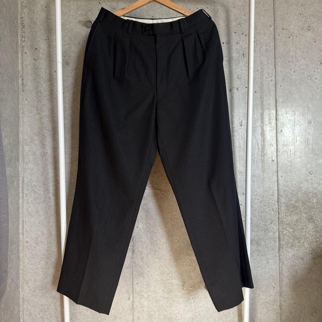 ゴルチエ ストライプ スラックス