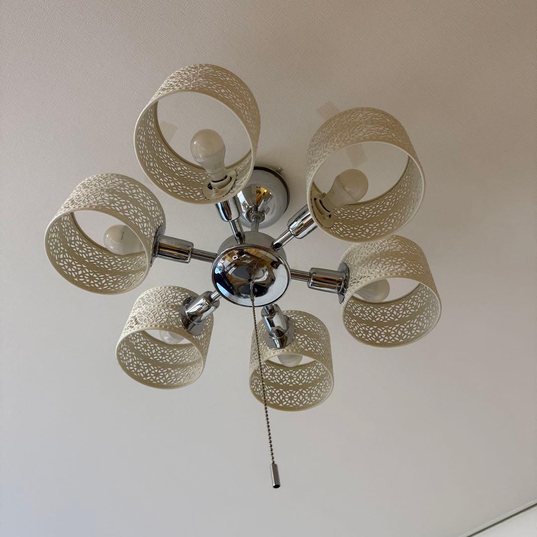 動作良好 美品 東芝ライテック 天井LED6連ライト 定価約5万円