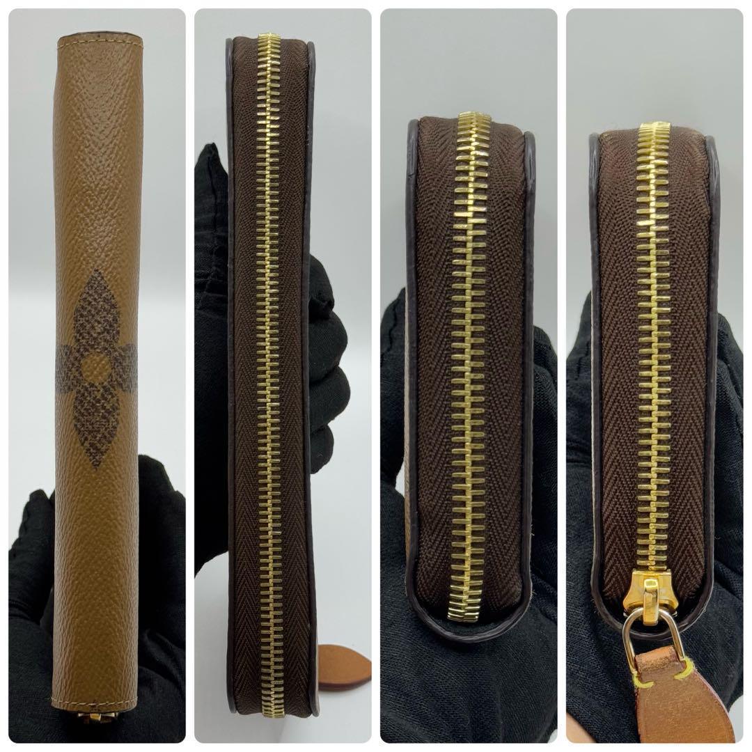 【新型】ルイヴィトン　モノグラム　ジャイアント　長財布　ジッピ－ウォレット