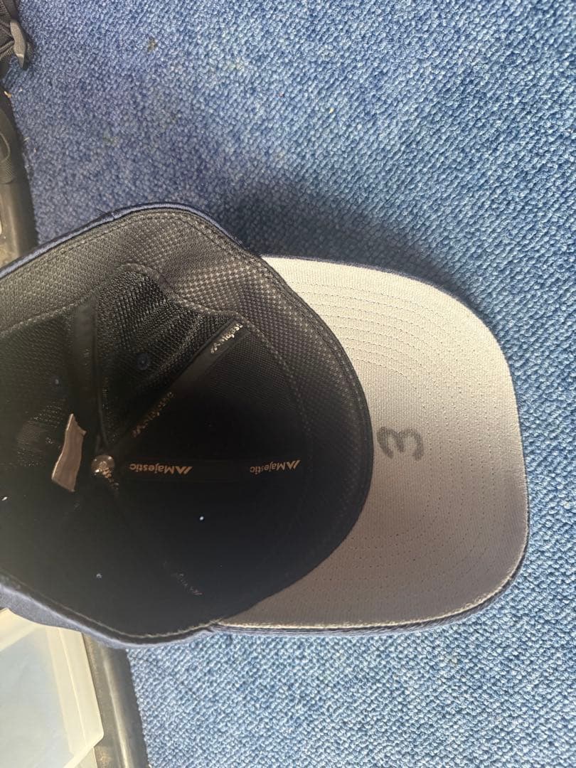 NPB Yakult swallows 西川遥希選手　実使用帽子