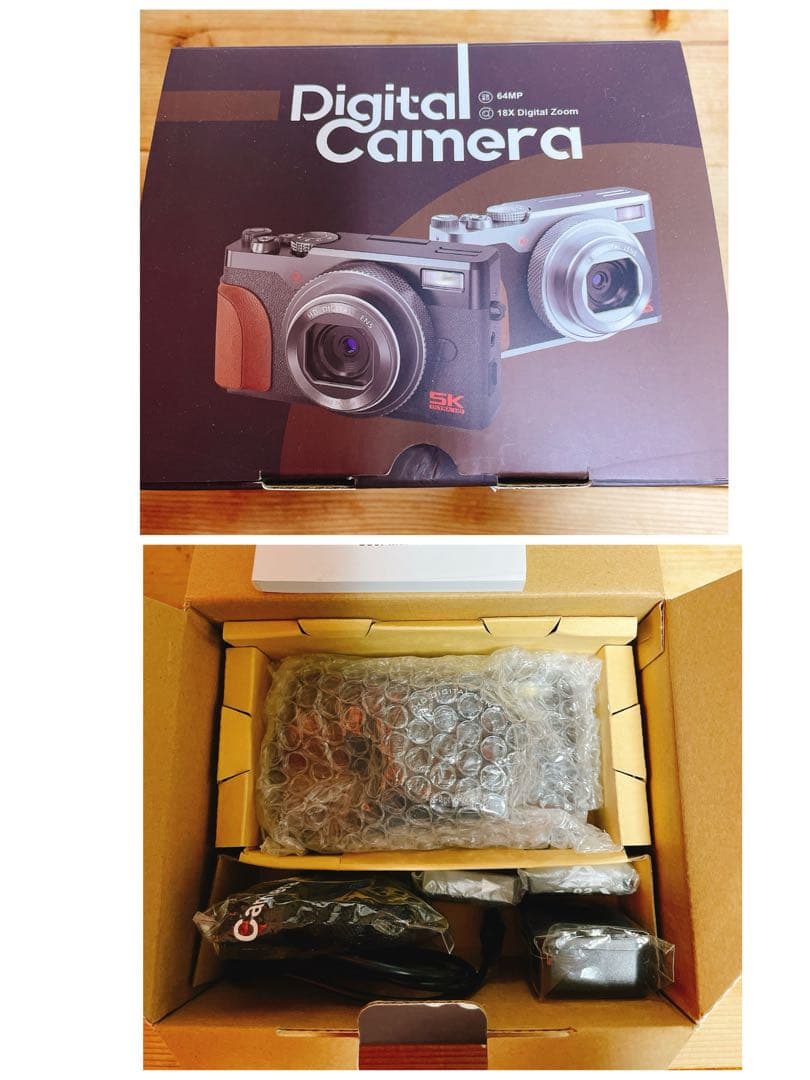 デジタルカメラ　18倍ズーム