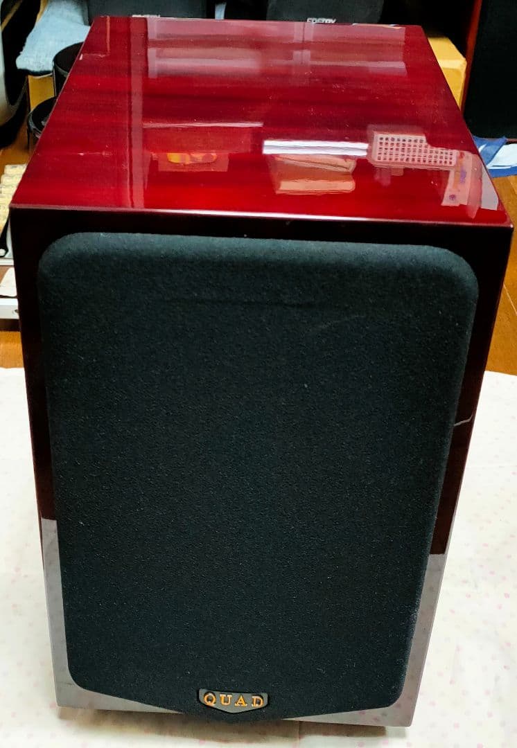 QUAD 11L²　2ウェイスピーカー ピアノローズウッド クリアサウンド