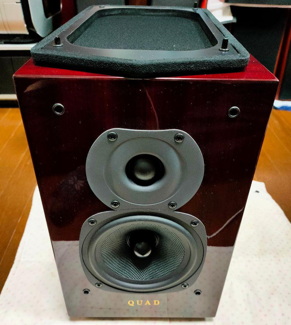 QUAD 11L²　2ウェイスピーカー ピアノローズウッド クリアサウンド