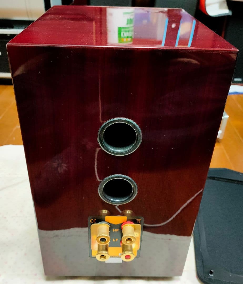 QUAD 11L²　2ウェイスピーカー ピアノローズウッド クリアサウンド