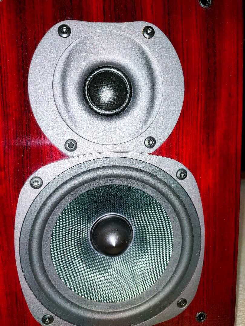 QUAD 11L²　2ウェイスピーカー ピアノローズウッド クリアサウンド