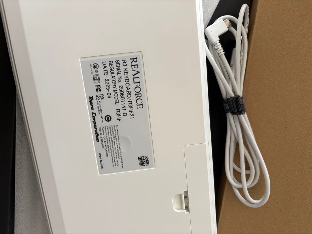 リアルフォース Mac R3HF21 フルサイズ キーボード