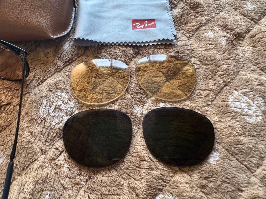 r*k様 Ray-Ban サングラス　ブラウン RB3539 遮光レンズ、ケース