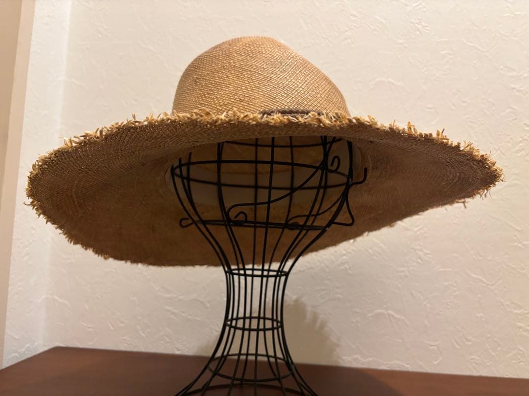 8ルカ　ブルネロクチネリ　ストローハット　レディース　フリーサイズ