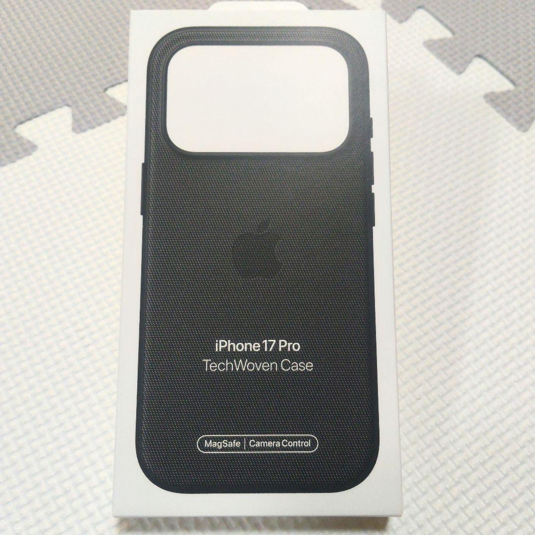 iPhone17 Pro テックウーブンケース ブラック
