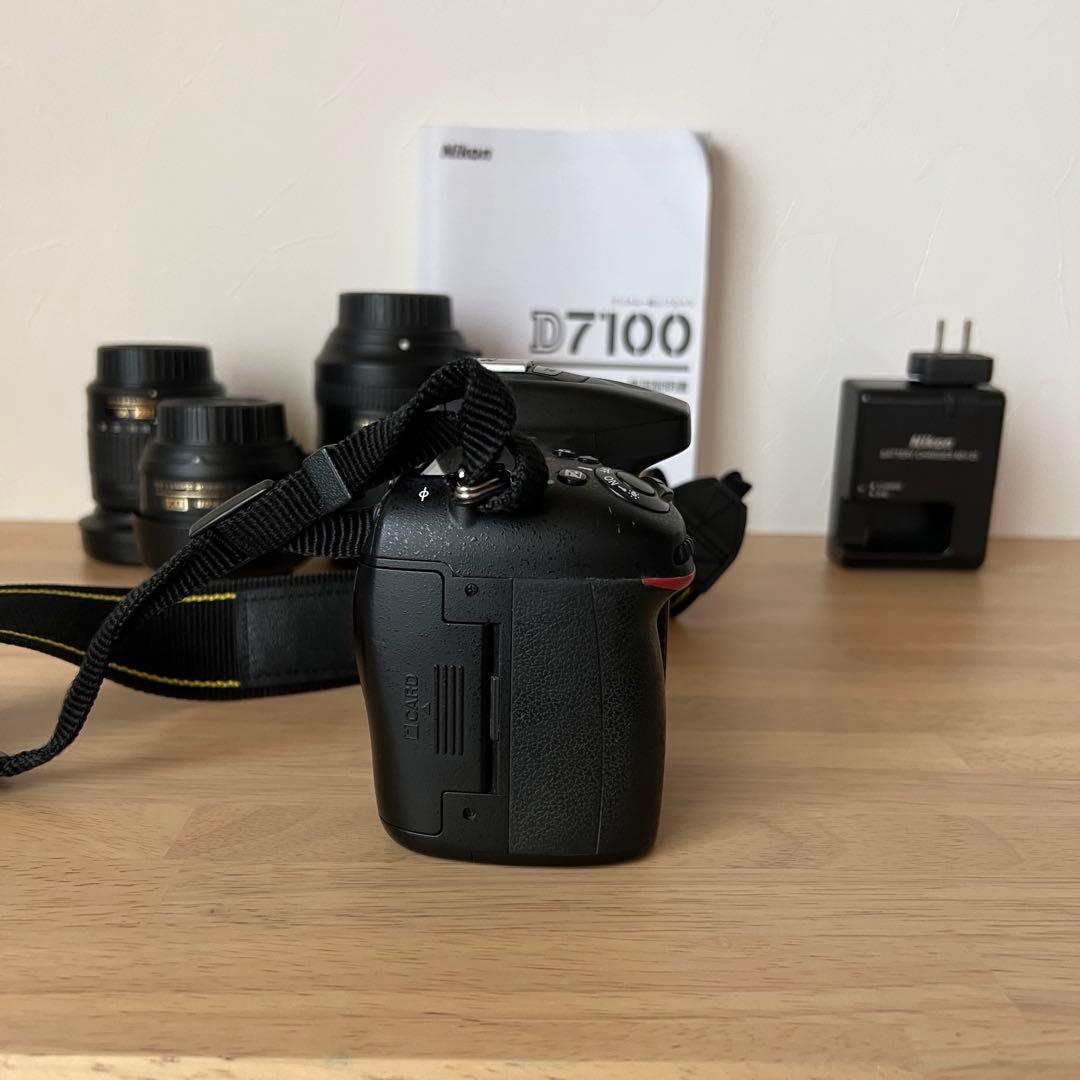 NikonD7100 18-300ズーム、35mm単焦点、10-20超広角セット