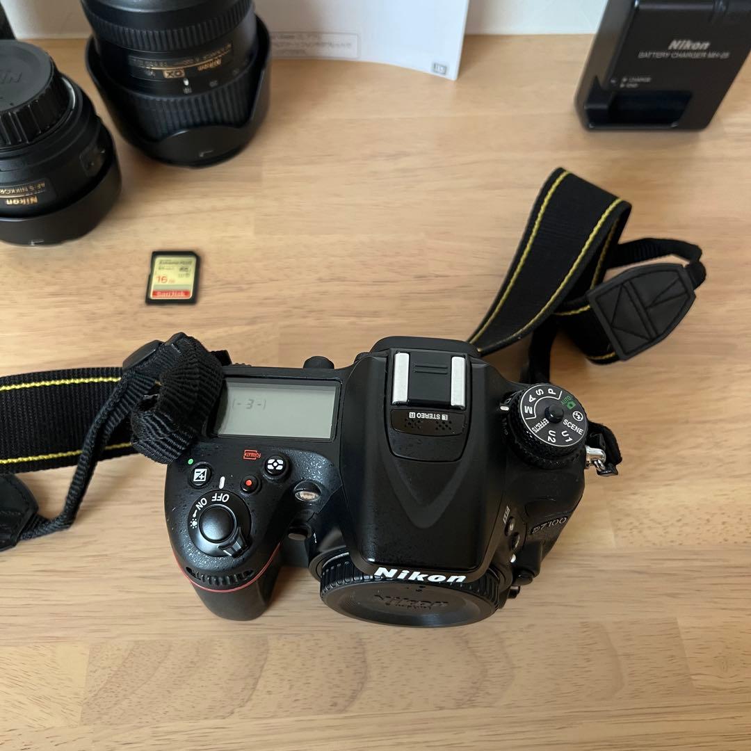 NikonD7100 18-300ズーム、35mm単焦点、10-20超広角セット