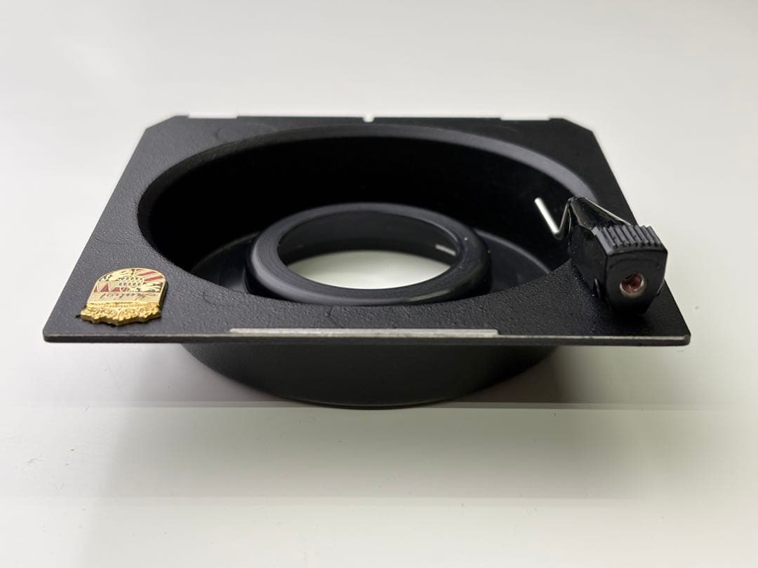 フィルムカメラ Linhof 4x5 recessed Lens board copal 0