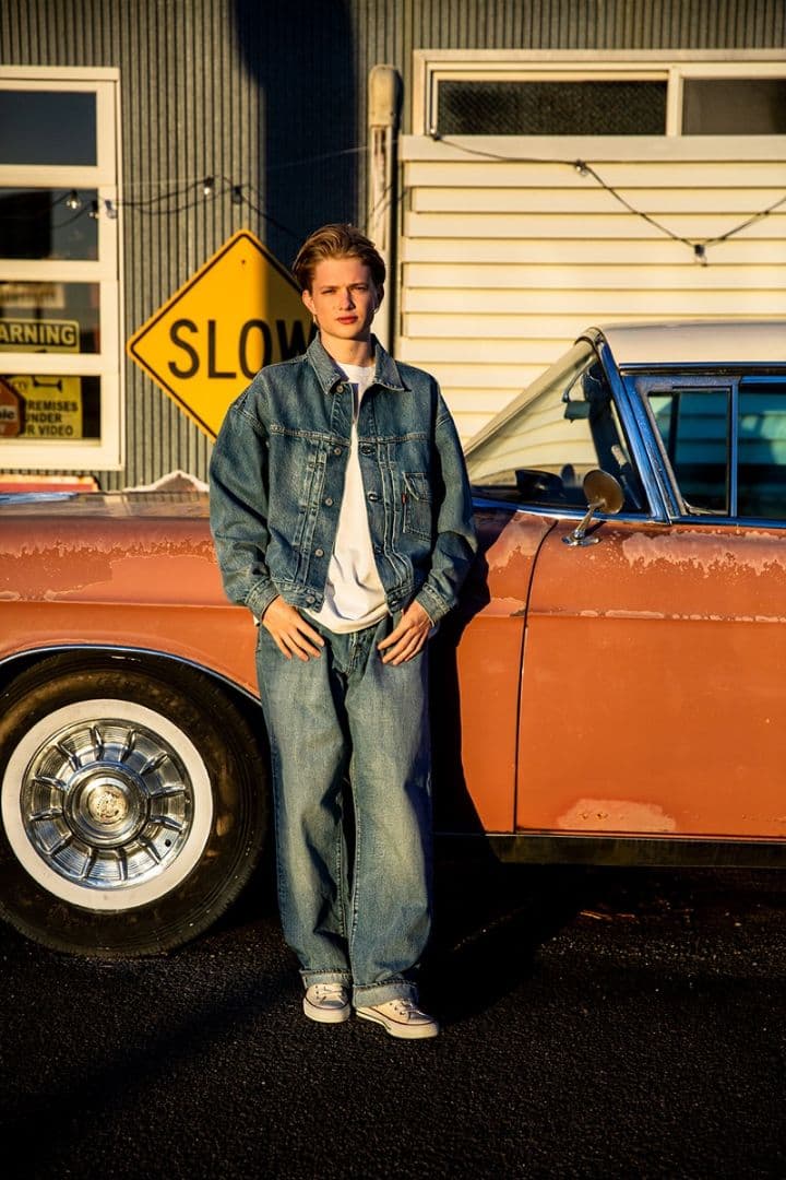 LEVI’S BEAMS SUPER WIDE JEANS W29 別注