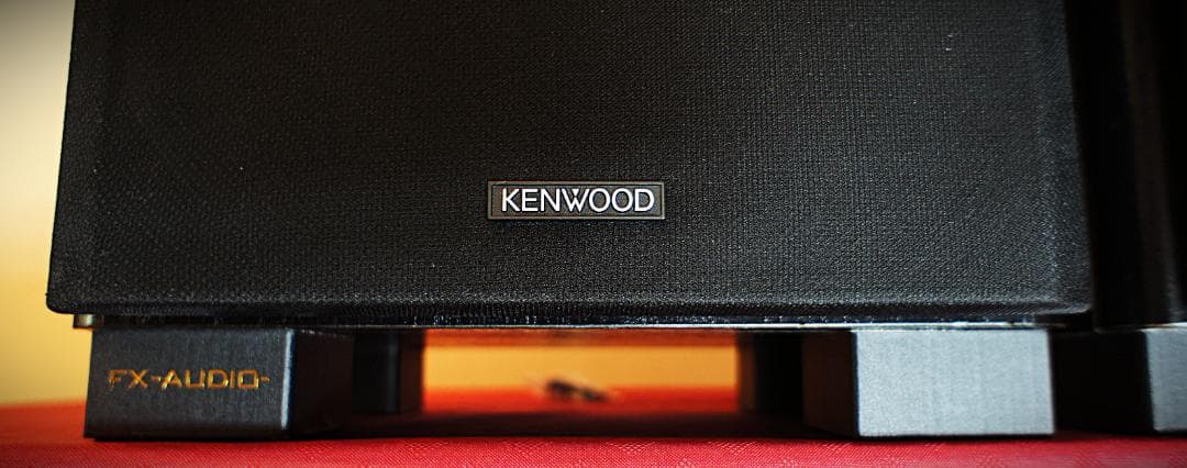 【超美品】KENWOODスピーカー LS-500D ブラック調 整備良品