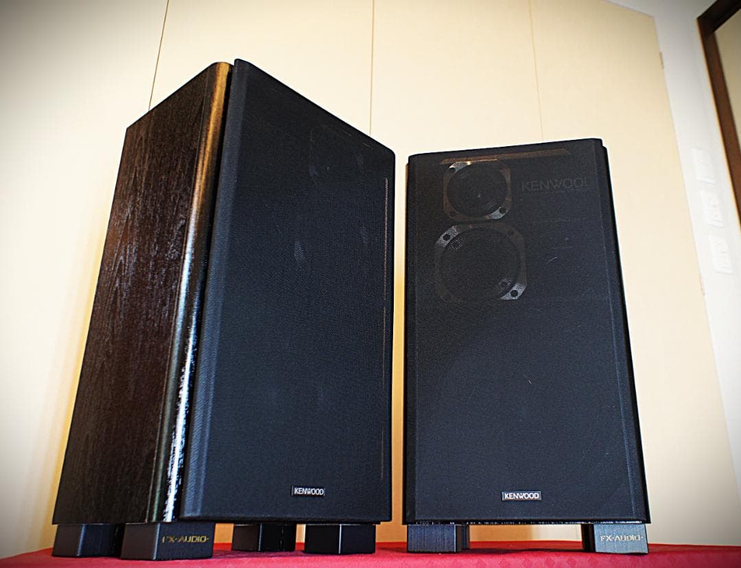 【超美品】KENWOODスピーカー LS-500D ブラック調 整備良品