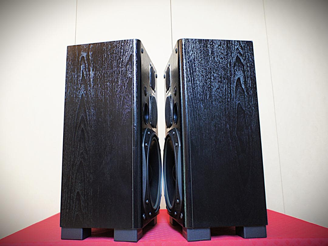 【超美品】KENWOODスピーカー LS-500D ブラック調 整備良品