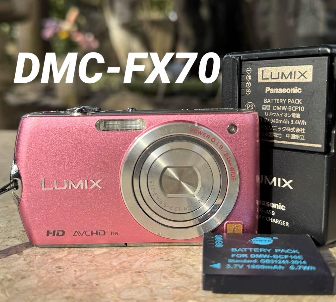 実写良⭕️【動作確認済】LUMIX Panasonic DMC-FX70