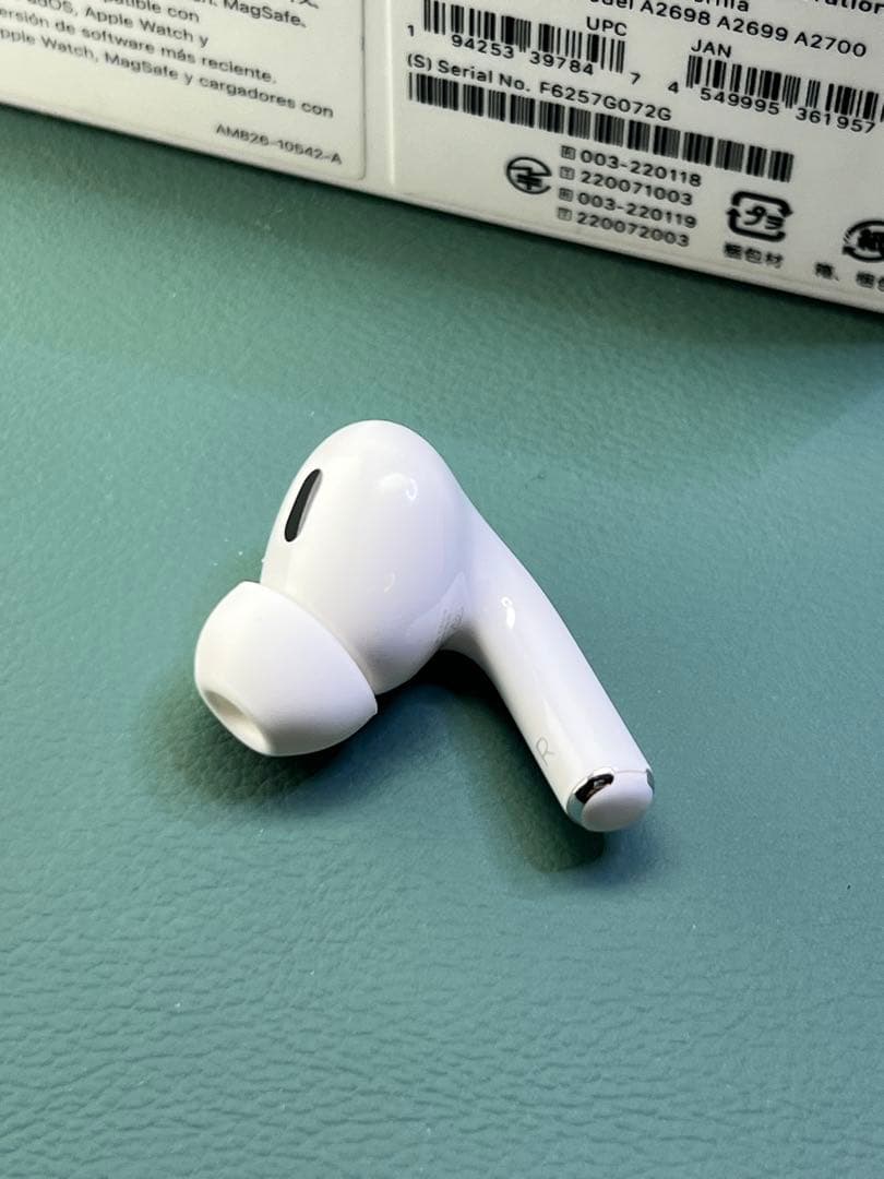 Apple AirPods pro第2世代イヤホン右耳のみ A2698正規品美品
