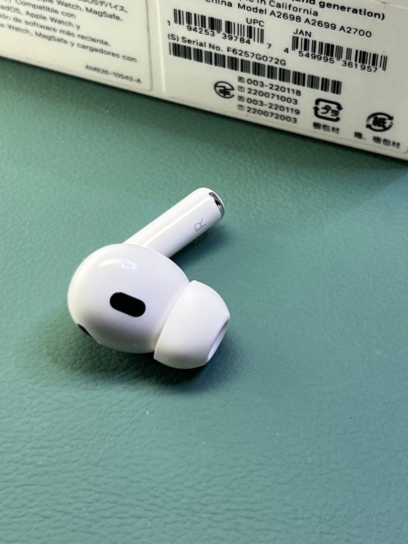 Apple AirPods pro第2世代イヤホン右耳のみ A2698正規品美品
