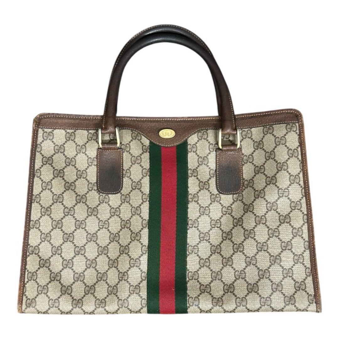 GUCCI グッチ シェリーライン ビジネスバッグ