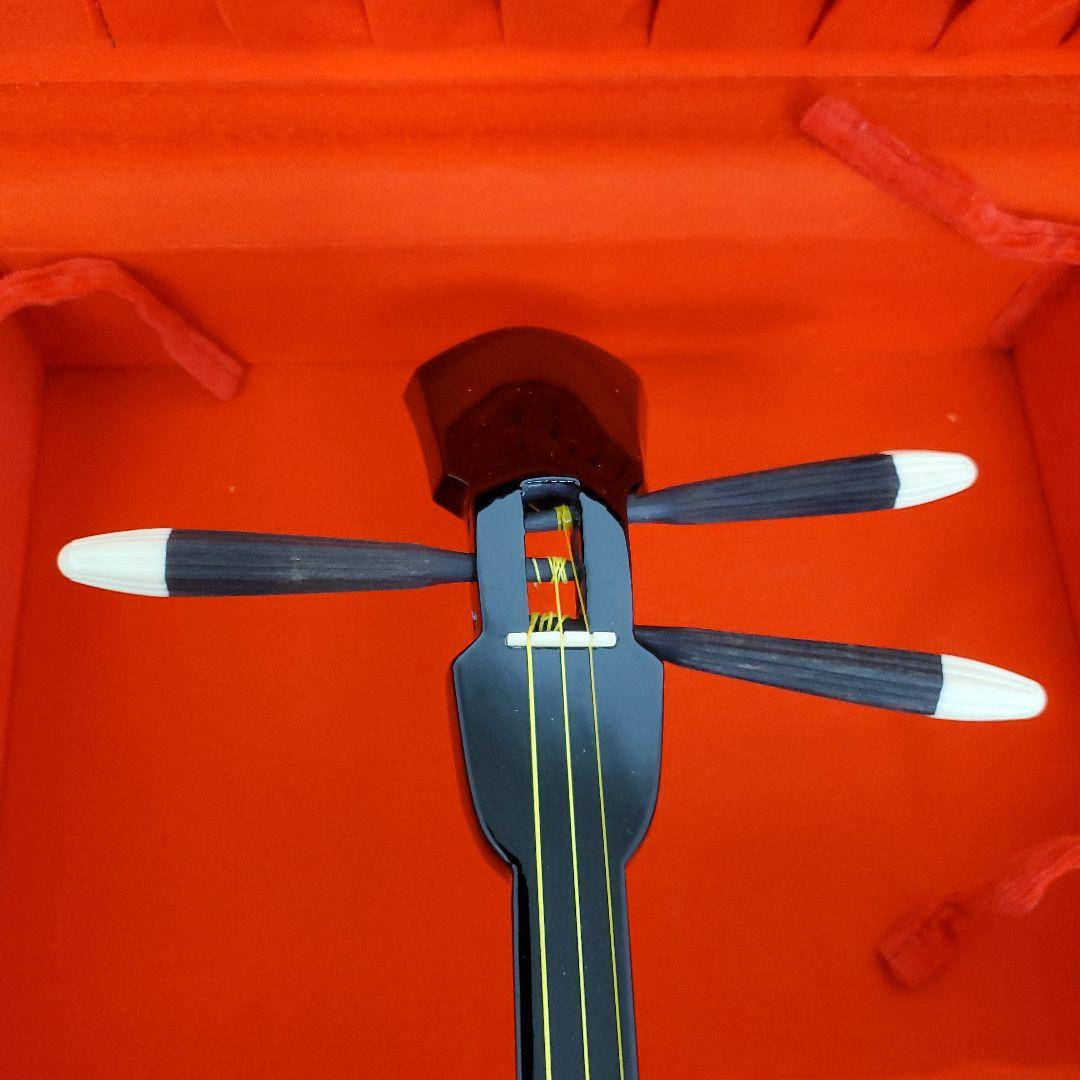 沖縄三線 本皮 守礼印 国産ハードケース付き 教本　替え弦