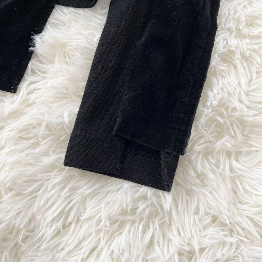【コムデギャルソン】AD2006 テーラードジャケット　 黒　ダブル　 ベロア