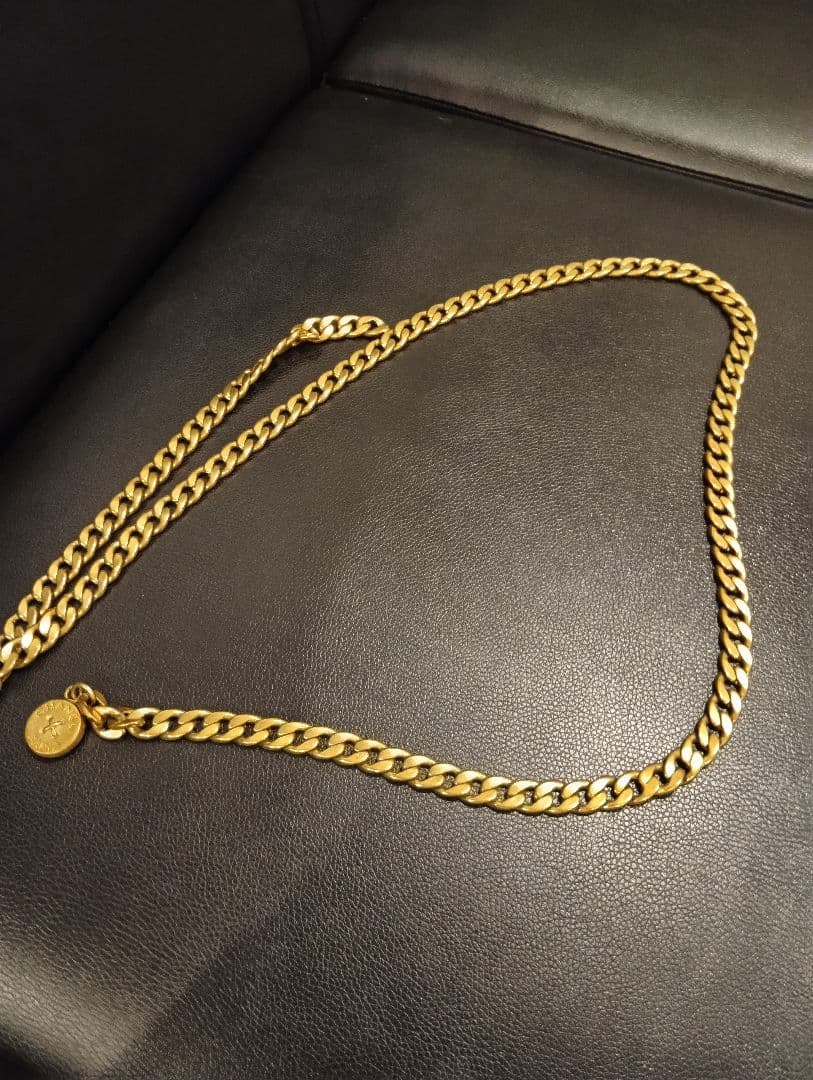 CHANEL チェーンベルト 金色