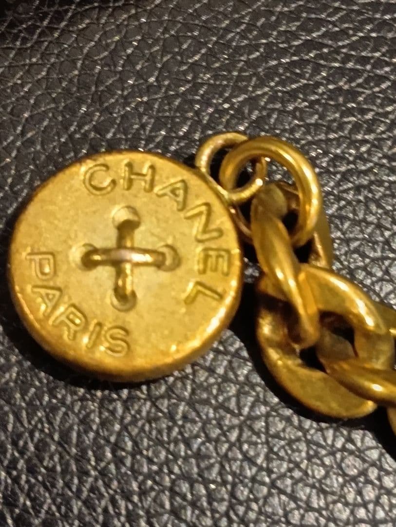 CHANEL チェーンベルト 金色