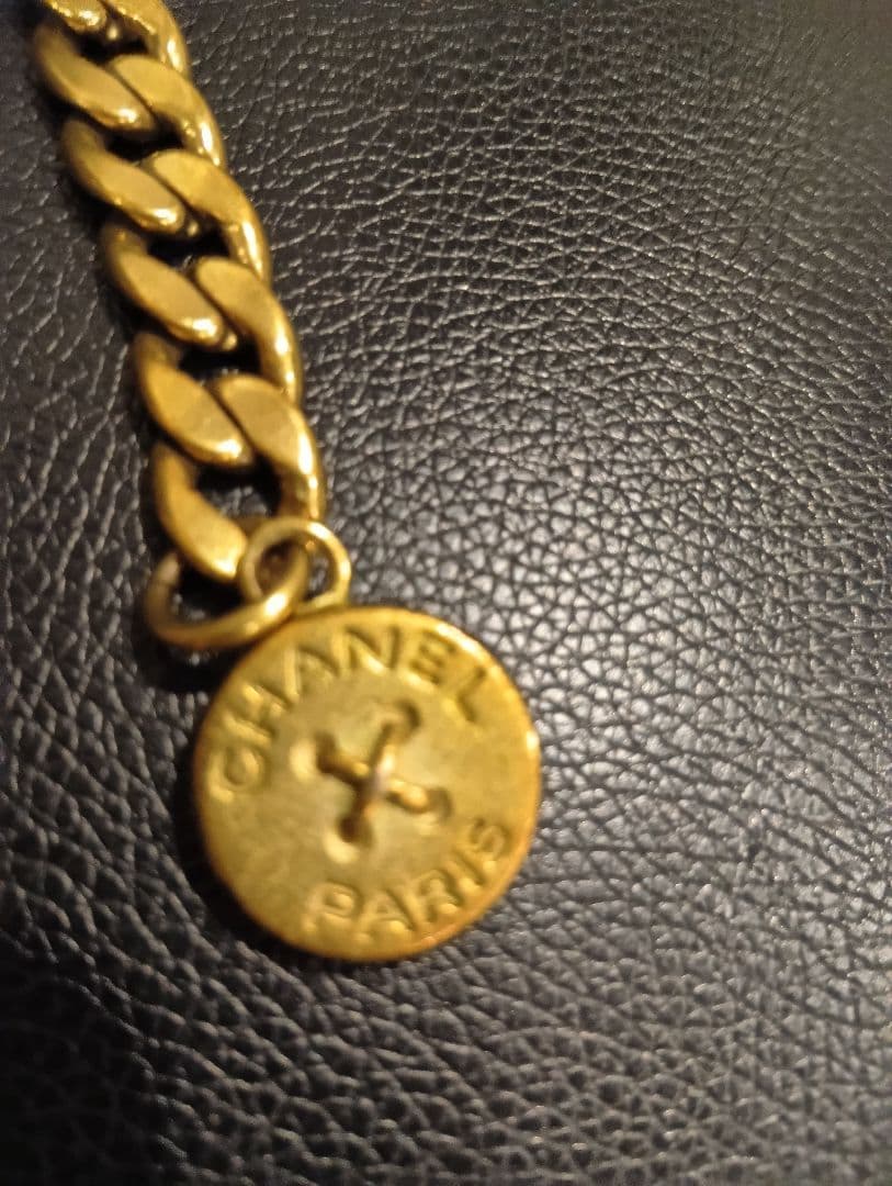 CHANEL チェーンベルト 金色