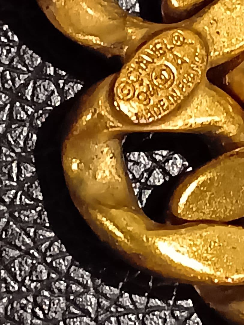 CHANEL チェーンベルト 金色