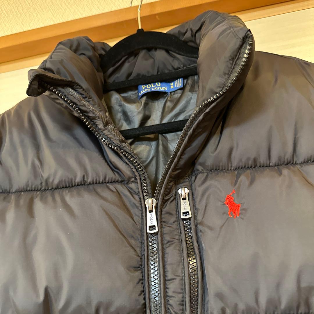ネコなPolo Ralph Lauren ダウンジャケットブラック