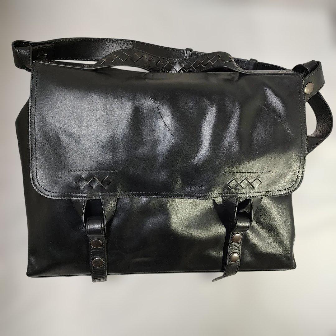 BOTTEGA design 本革シープスキンショルダーバッグ 未使用品