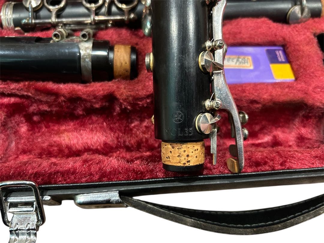 YAMAHA ヤマハ YCL35 クラリネット 管楽器 ハードケース付 現状品