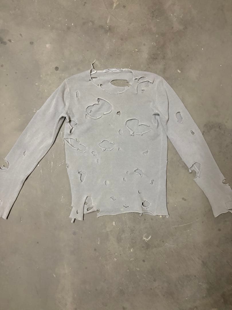 JUNYA WATANABE コムデギャルソン ダメージ加工　ボロニット　00s