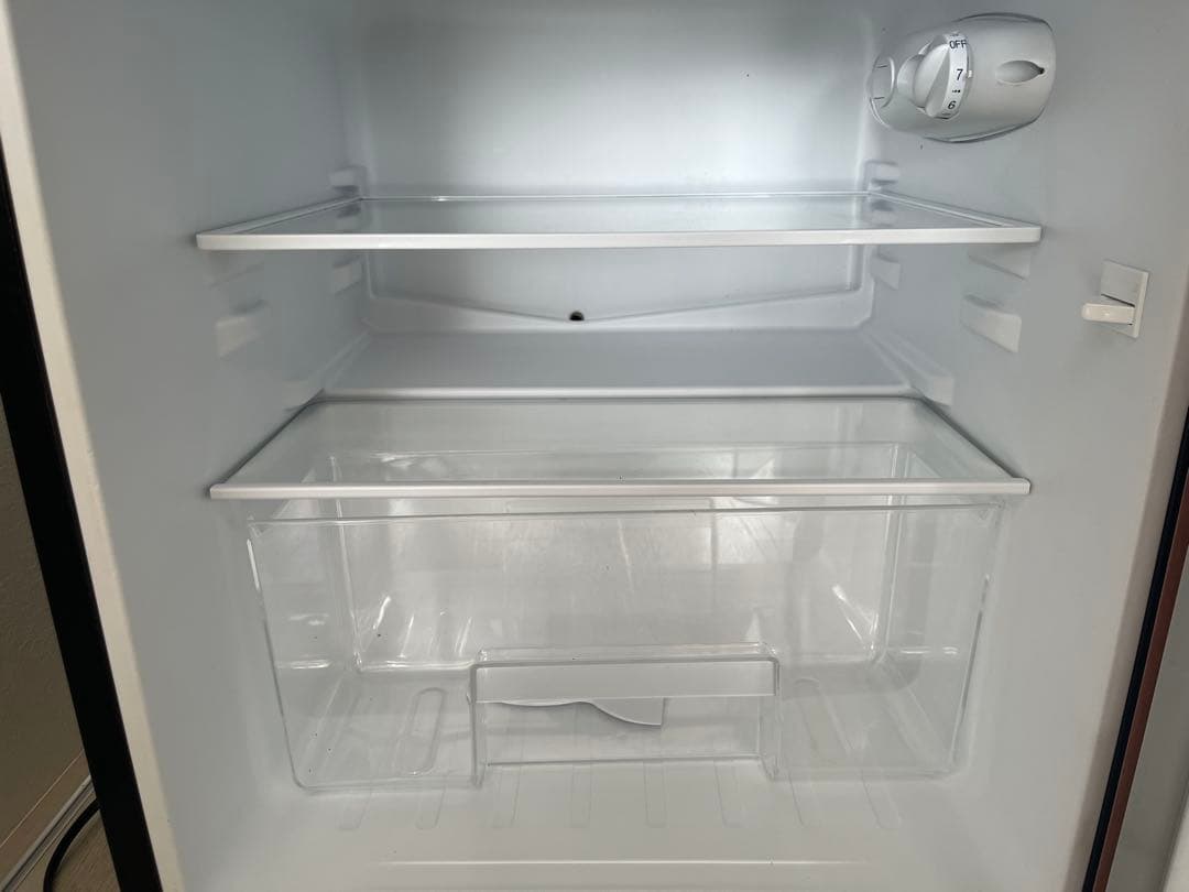 【アイリスオーヤマ】おしゃれな木目調！2021年製 冷蔵庫 87L 一人暮らしに