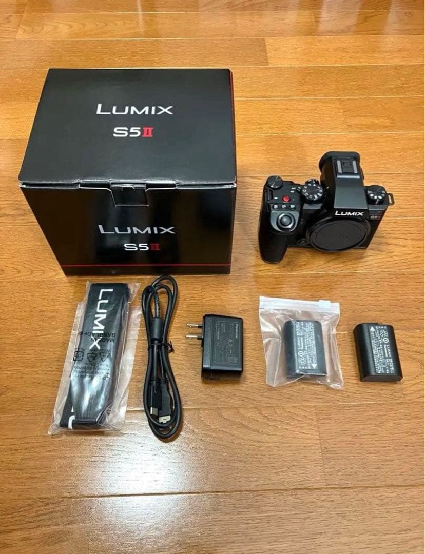期間限定値引き中【美品 LUMIX DC-S5M2 s5II】バッテリー4個付