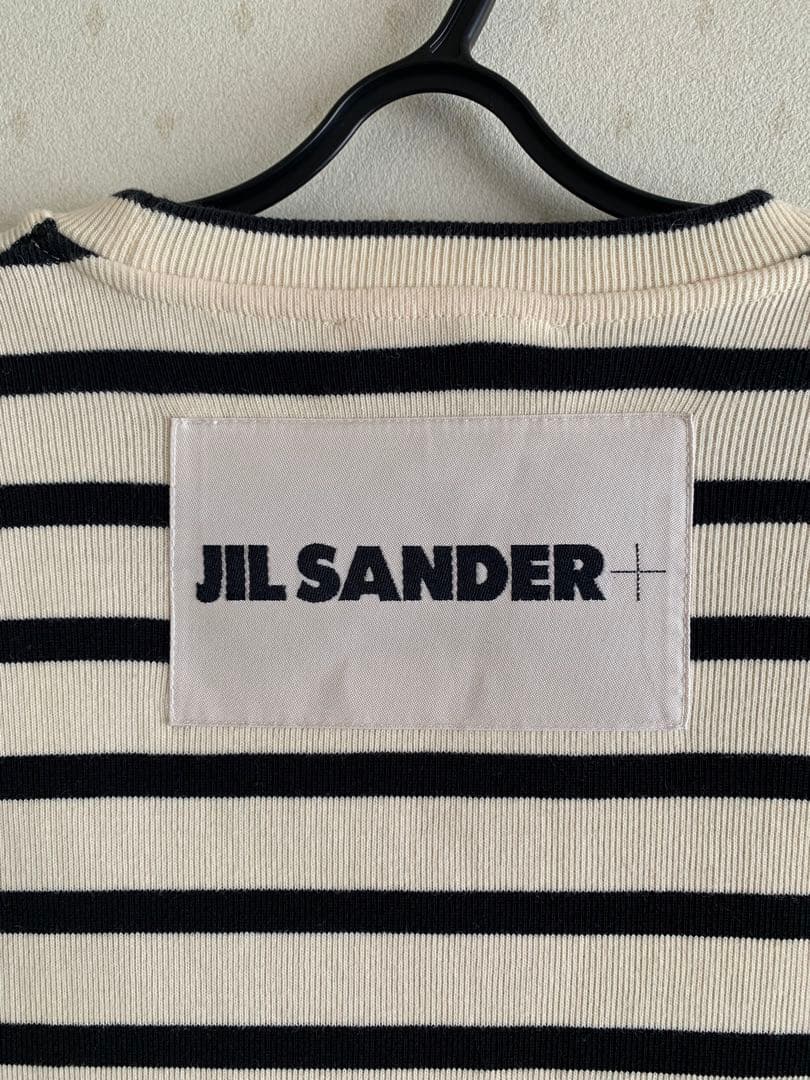 JIL SANDER+ ストライプ 長袖 Tシャツ