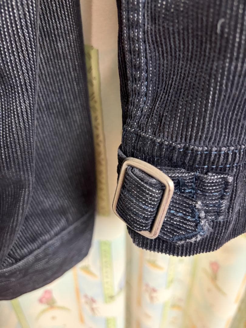 A BATHING APE　コーデュロイジャケット ブラック