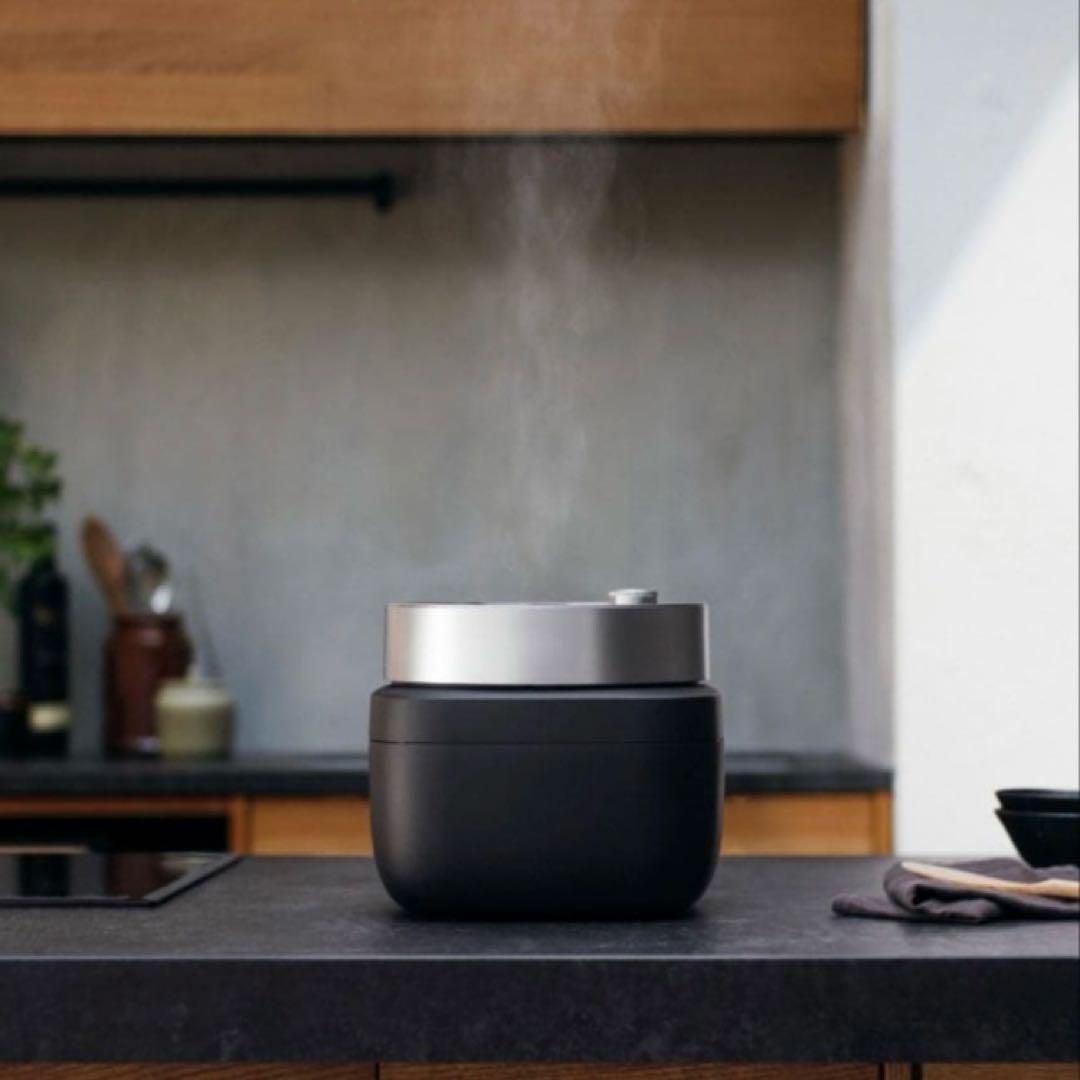 【新品未使用】BALMUDA The Gohan K08A-BK 新型