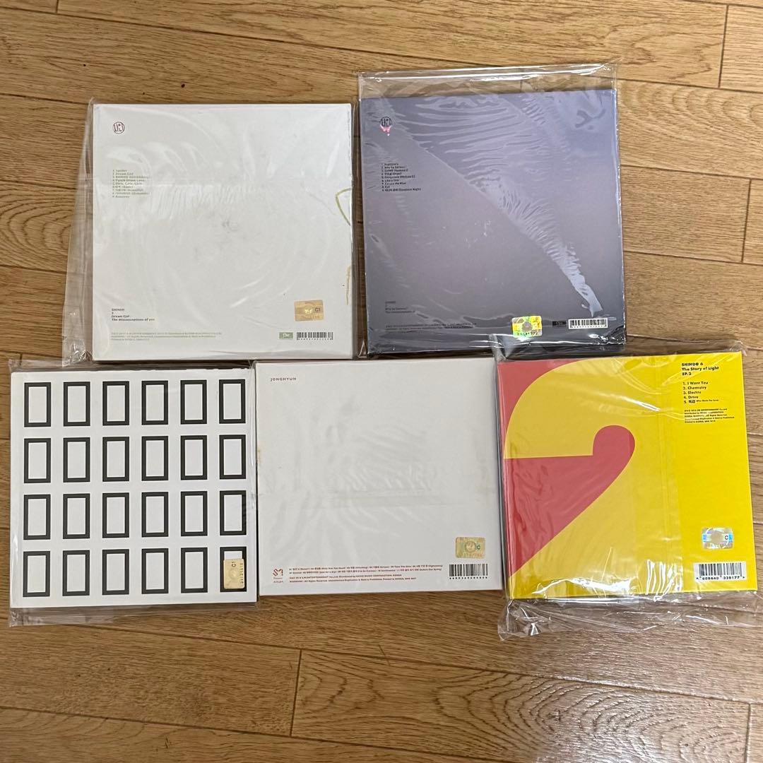 SHINee トレカ シャイニー DVD CD ペンライト 会報 グッズ