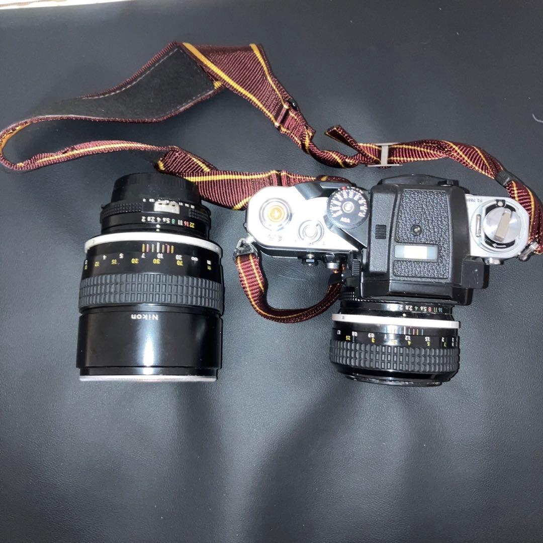 ※訳あり　超特価　Nikon F2 一眼レフ　Nikkor 55mm 望遠レンズ