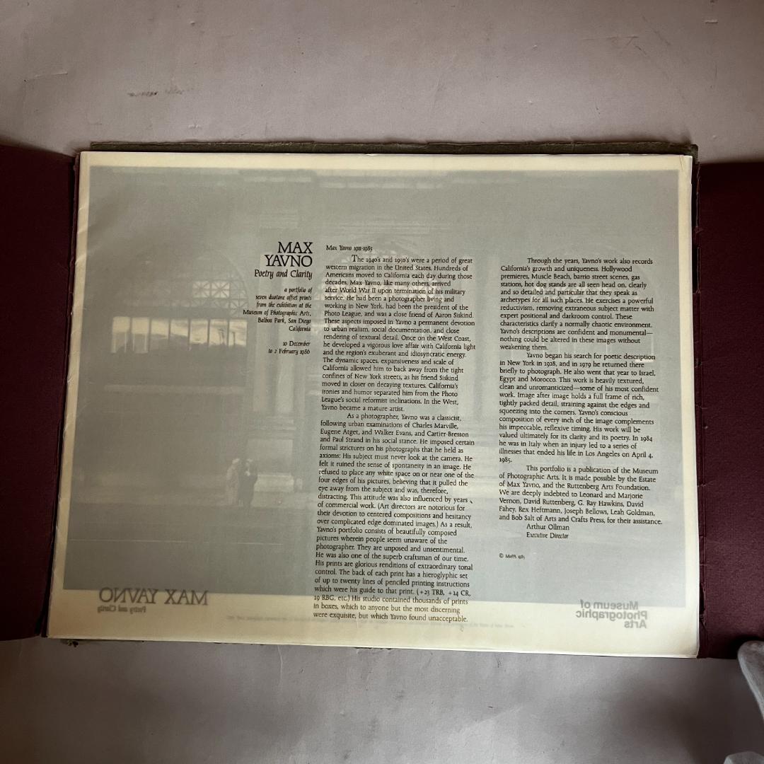 Max Yavno マックス・ヤヴノ