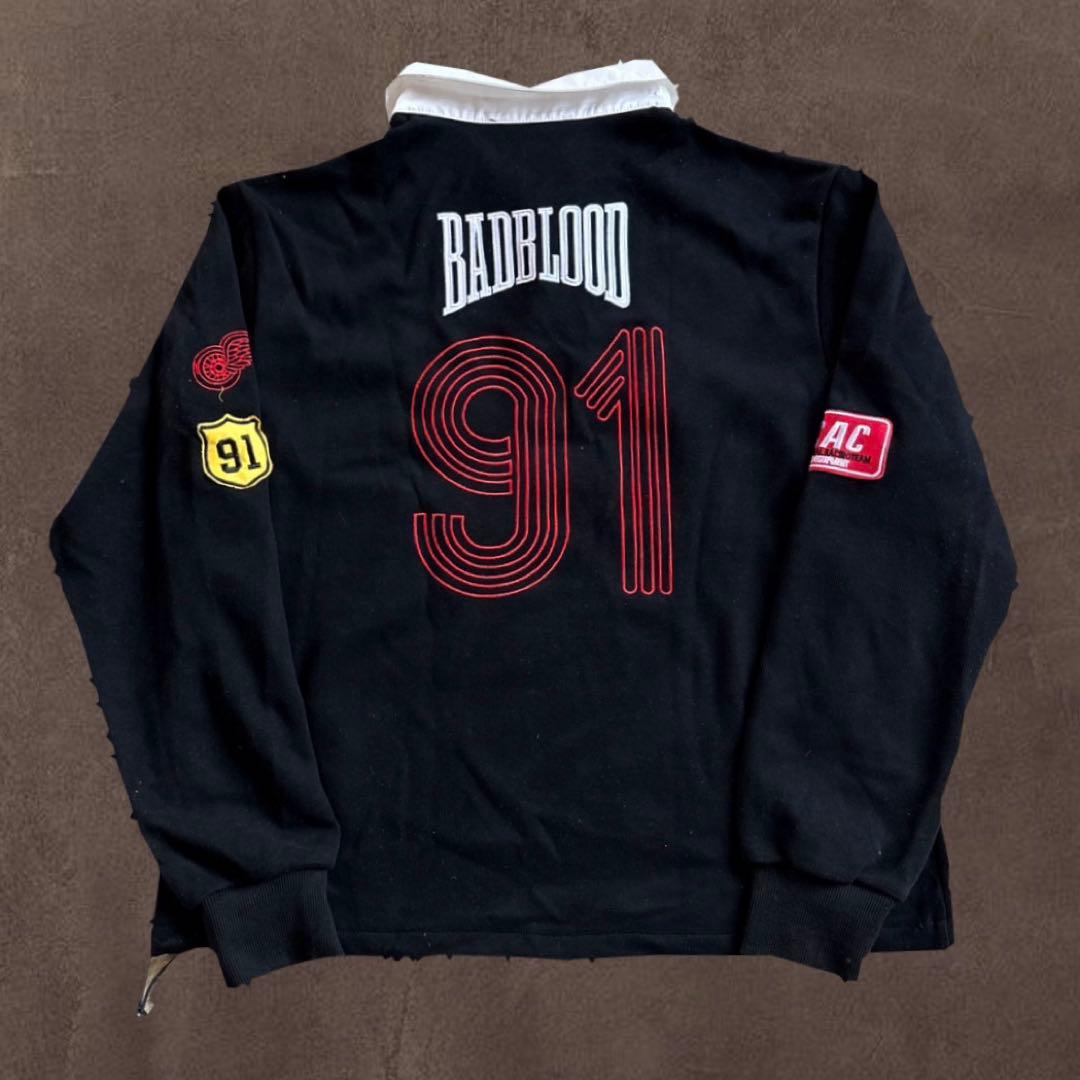 BadBlood ブラック　ポロシャツ