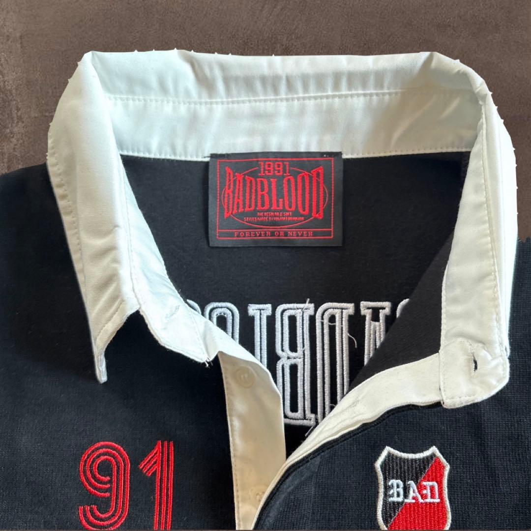 BadBlood ブラック　ポロシャツ